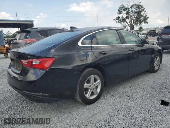 2024 Chevrolet Malibu LT with VIN 1G1ZD5ST4RF108561, listed as a Copart auction lot 55430135 with 42,884 mi miles and Salvage Title. Bid and sale history available at DreamBid. Image 3.