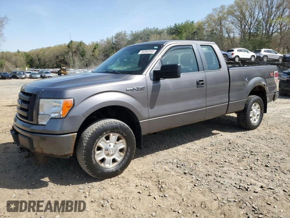 2010 Ford F-150 XL with VIN 1FTEX1EW6AFA56656, listed as a Copart auction lot 54382045 with 144,342 mi miles and Clean Title. Bid and sale history available at carsss.com. Image 1.