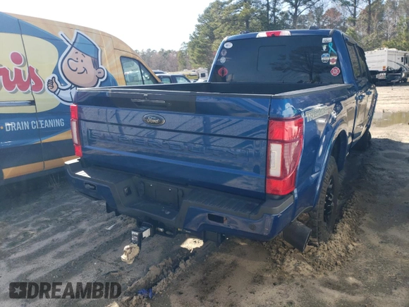 2022 Ford F-350 XL with VIN 1FT8W3BT8NEC84191, listed as a Copart auction lot 49402075 with Not Provided miles and Salvage Title. Bid and sale history available at DreamBid. Image 3.