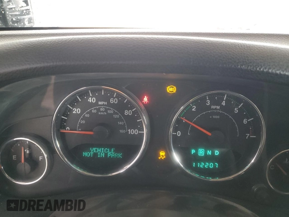 2013 Jeep Wrangler Unlimited Rubicon with VIN 1C4BJWFG5DL526884, listed as a Copart auction lot 47800225 with 112,207 mi miles and Salvage Title. Bid and sale history available at carsss.com. Image 9.