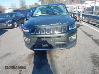 2021 Jeep Compass Limited with VIN 3C4NJDCB7MT599950, listed as a IAAI auction lot 41879491 with 67,282 mi miles and . Bid and sale history available at carsss.com. Image 12.