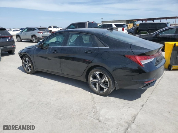 2023 Hyundai Elantra Limited with VIN 5NPLP4AG2PH108953, listed as a Copart auction lot 49537655 with 27,329 mi miles and Salvage Title. Bid and sale history available at carsss.com. Image 2.
