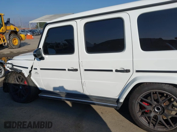 2021 Mercedes-Benz G AMG G 63 with VIN W1NYC7HJ9MX381126, listed as a IAAI auction lot 41434407 with Not Provided miles. Bid and sale history available at carsss.com. Image 14.