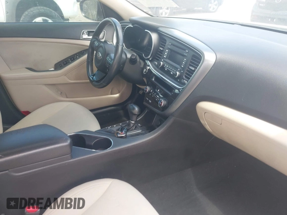 2014 Kia Optima Hybrid LX with VIN KNAGM4AD7E5075376, listed as a IAAI auction lot 42179468 with 131,920 mi miles. Bid and sale history available at carsss.com. Image 5.