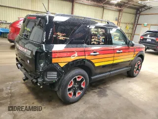 2024 Ford Bronco z VIN 3FMCR9K65RRE68999, wystawiony jako Copart lot #75180264 z przebiegiem 13 368 mil mil oraz Szkoda całkowita • Salvage title. Historia ofert i sprzedaży dostępna na DreamBid. Obrazek 3.