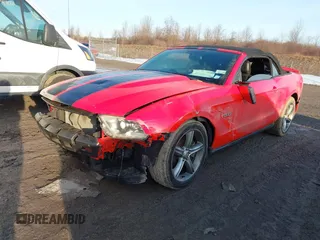 2011 Ford Mustang GT with VIN 1ZVBP8FF8B5124146, listed as a IAAI auction lot 41768128 with 85,264 mi miles and . Bid and sale history available at DreamBid. Image 2.