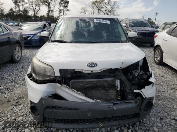 2018 Kia Soul with VIN KNDJN2A2XJ7888881, listed as a Copart auction lot 48987585 with 153,481 mi miles and Salvage Title. Bid and sale history available at carsss.com. Image 5.