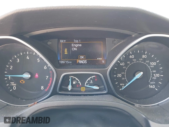 2015 Ford Focus Titanium with VIN 1FADP3J20FL304828, listed as a IAAI auction lot 42144101 with 199,715 mi miles and . Bid and sale history available at carsss.com. Image 7.