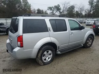 2008 Nissan Pathfinder S with VIN 5N1AR18U28C619289, listed as a Copart auction lot 84947144 with 237,218 mi miles and Clean Title. Bid and sale history available at carsss.com. Image 3.