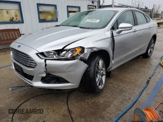 2015 Ford Fusion Titanium with VIN 3FA6P0D94FR158242, listed as a Copart auction lot 52096495 with 98,054 mi miles and Salvage Title. Bid and sale history available at carsss.com. Image 1.