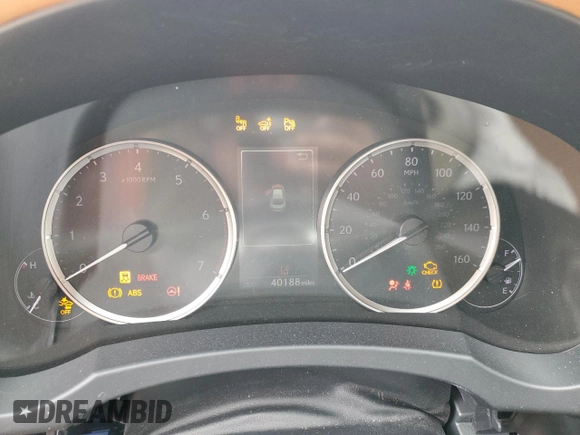 2022 Lexus IS 300 z VIN JTHDA1D20N5121281, wystawiony jako Copart lot #50661515 z przebiegiem 40 188 mil mil oraz Szkoda całkowita • Salvage title. Historia ofert i sprzedaży dostępna na DreamBid. Obrazek 9.