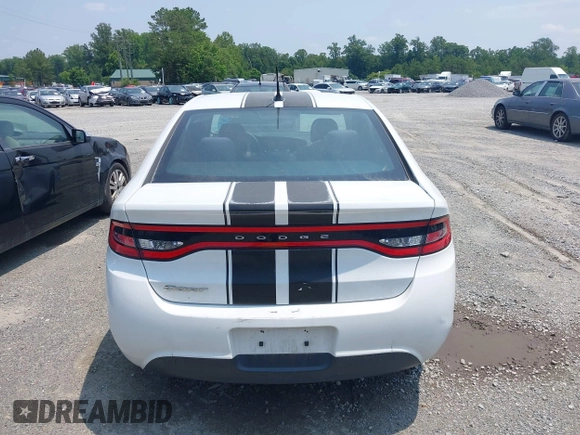 2016 Dodge Dart SE with VIN 1C3CDFAA1GD607818, listed as a IAAI auction lot 42450201 with 98,316 mi miles and . Bid and sale history available at DreamBid. Image 16.