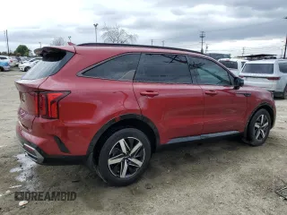 2022 Kia Sorento S with VIN 5XYRL4LC6NG129860, listed as a Copart auction lot 48370515 with 43,651 mi miles and Salvage Title. Bid and sale history available at carsss.com. Image 3.