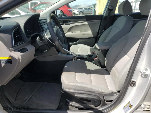 2017 Hyundai Elantra SE with VIN KMHD74LF9HU108458, listed as a Copart auction lot 52953525 with 111,985 mi miles and Salvage Title. Bid and sale history available at carsss.com. Image 7.