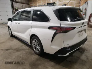 2023 Toyota Sienna XSE with VIN 5TDXSKFC4PS077466, listed as a Copart auction lot 88633535 with 0 mi miles and Salvage Title. Bid and sale history available at carsss.com. Image 2.