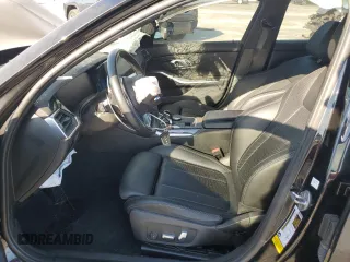 2022 BMW 3 Series 330i with VIN 3MW5R1J04N8C27833, listed as a Copart auction lot 72498634 with 0 mi miles and Salvage Title. Bid and sale history available at carsss.com. Image 7.
