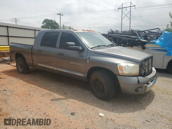 2006 Dodge 2500 SLT with VIN 3D7KR29C06G143547, listed as a Copart auction lot 54553225 with Not Provided miles and Clean Title. Bid and sale history available at carsss.com. Image 4.