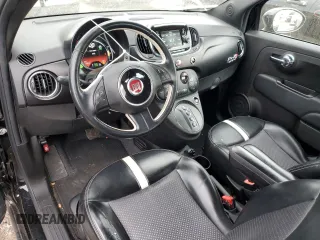 2017 FIAT 500e with VIN 3C3CFFGE6HT625165, listed as a Copart auction lot 84066494 with 41,264 mi miles and Salvage Title. Bid and sale history available at carsss.com. Image 8.