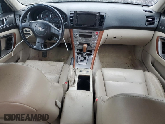 2006 Subaru Legacy Outback Limited with VIN 4S4BP62C167360968, listed as a Copart auction lot 47484445 with 186,179 mi miles and Salvage title. Bid and sale history available at DreamBid. Image 8.