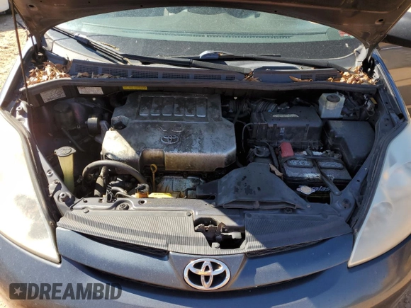 2008 Toyota Sienna CE with VIN 5TDZK23C58S204966, listed as a Copart auction lot 49763445 with 358,448 mi miles and Clean Title. Bid and sale history available at carsss.com. Image 12.