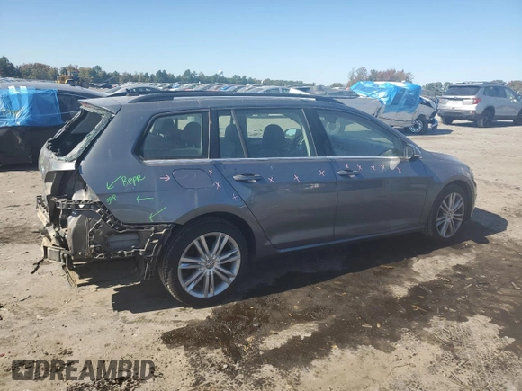 2016 Volkswagen Golf SportWagen TSI S with VIN 3VWC17AU0GM523656, listed as a Copart auction lot 76069414 with 163,440 mi miles and Salvage Title. Bid and sale history available at carsss.com. Image 3.