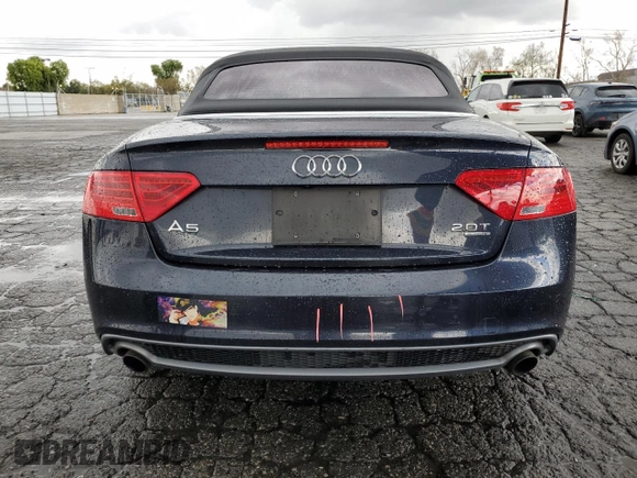 2015 Audi A5 Premium Plus z VIN WAUMFAFH9FN003278, wystawiony jako Copart lot #47593155 z przebiegiem 67 011 mil mil oraz Szkoda całkowita • Salvage title. Historia ofert i sprzedaży dostępna na DreamBid. Obrazek 6.