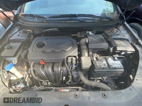 2018 Hyundai Sonata SE with VIN 5NPE24AF9JH613295, listed as a Copart auction lot 54958675 with 121,044 mi miles and Salvage Title. Bid and sale history available at carsss.com. Image 7.