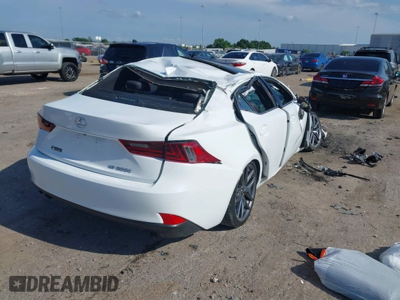 2016 Lexus IS 200t with VIN JTHBA1D24G5002594, listed as a IAAI auction lot 42083106 with 103,862 mi miles and . Bid and sale history available at DreamBid. Image 4.