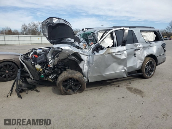 2024 Ford Expedition Max Limited with VIN 1FMJK2A85REA42478, listed as a Copart auction lot 45839125 with Not provided miles and Salvage title. Bid and sale history available at DreamBid. Image 1.