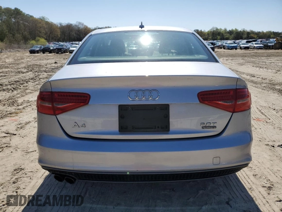 2015 Audi A4 Premium z VIN WAUBFAFLXFN023485, wystawiony jako Copart lot #51520335 z przebiegiem 85 913 mil mil oraz Szkoda całkowita • Salvage title. Historia ofert i sprzedaży dostępna na DreamBid. Obrazek 6.