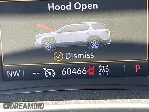 2023 GMC Acadia SLT with VIN 1GKKNUL48PZ184565, listed as a IAAI auction lot 42010619 with 60,466 mi miles and . Bid and sale history available at DreamBid. Image 15.