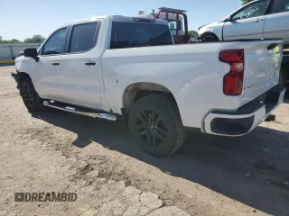 2024 Chevrolet Silverado 1500 Custom with VIN 3GCPABEK5RG222754, listed as a Copart auction lot 53932094 with 4,307 mi miles and Salvage Title. Bid and sale history available at DreamBid. Image 2.