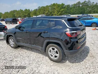 2022 Jeep Compass Sport with VIN 3C4NJCAB9NT139431, listed as a Copart auction lot 57057945 with 50,472 mi miles and Salvage title. Bid and sale history available at DreamBid. Image 2.