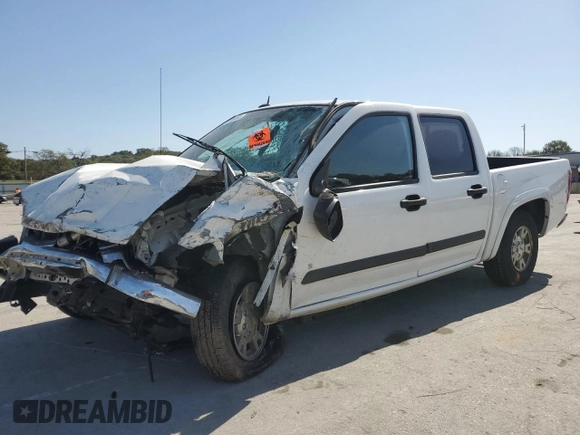 2008 GMC Canyon SLE1 with VIN 1GTCS13E488103794, listed as a Copart auction lot 75590444 with 248,542 mi miles and Salvage Title. Bid and sale history available at carsss.com. Image 1.