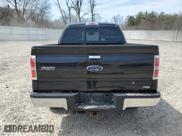 2010 Ford F-150 XL with VIN 1FTFW1EV2AFD23600, listed as a Copart auction lot 54312395 with 250,649 mi miles and Clean Title. Bid and sale history available at carsss.com. Image 6.