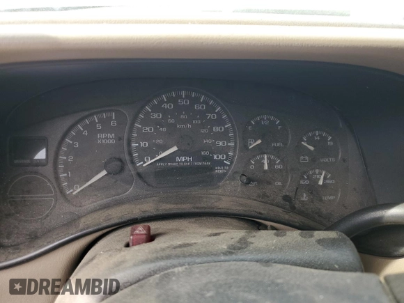 2002 GMC Yukon SLE z VIN 1GKEC13V62R189525, wystawiony jako Copart lot #55197575 z przebiegiem Nie podano mil oraz Szkoda całkowita • Salvage title. Historia ofert i sprzedaży dostępna na DreamBid. Obrazek 9.