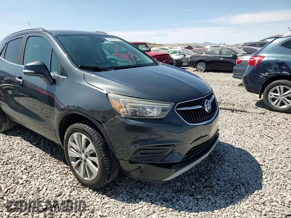 2017 Buick Encore Preferred with VIN KL4CJESB9HB075490, listed as a Copart auction lot 59425495 with 50,205 mi miles and Salvage title. Bid and sale history available at DreamBid. Image 13.