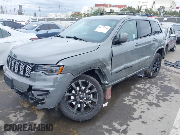 2022 Jeep Grand Cherokee WK Laredo E with VIN 1C4RJFAG4NC143834, listed as a IAAI auction lot 41778743 with 33,018 mi miles. Bid and sale history available at carsss.com. Image 17.