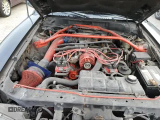 1996 Ford Mustang GT with VIN 1FALP45X6TF166049, listed as a Copart auction lot 77208004 with 186,273 mi miles and Clean Title. Bid and sale history available at carsss.com. Image 11.