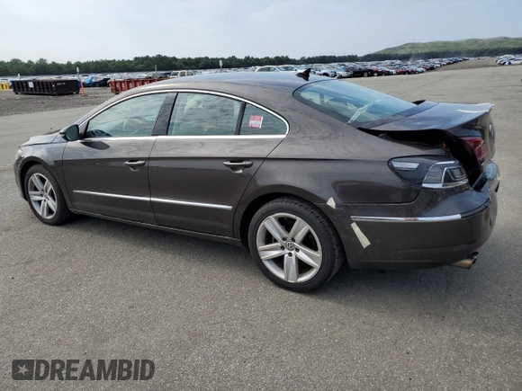 2014 Volkswagen CC R-Line with VIN WVWBP7AN9EE538276, listed as a Copart auction lot 64852674 with 143,474 mi miles and Salvage Title. Bid and sale history available at carsss.com. Image 2.