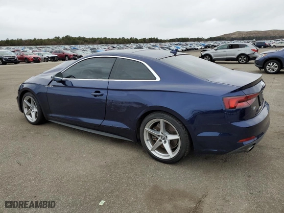 2019 Audi A5 Coupe Premium with VIN WAUSNAF54KA014853, listed as a Copart auction lot 82313133 with 24,403 mi miles. Bid and sale history available at carsss.com. Image 2.