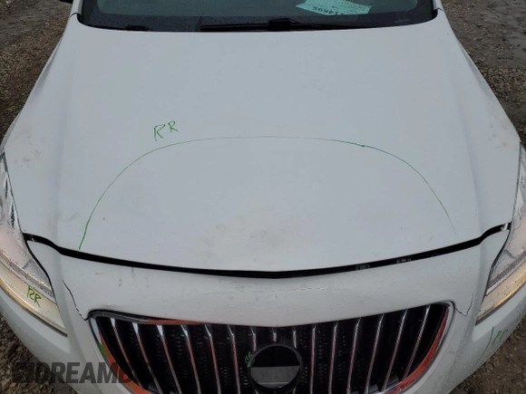 2011 Buick Regal CXL Turbo TO2 with VIN W04GW5EV6B1064503, listed as a Copart auction lot 82432824 with 138,571 mi miles and Salvage Title. Bid and sale history available at DreamBid. Image 11.