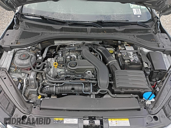 2024 Volkswagen Jetta S with VIN 3VW5M7BU5RM054856, listed as a IAAI auction lot 42744213 with 22,414 mi miles and . Bid and sale history available at DreamBid. Image 20.