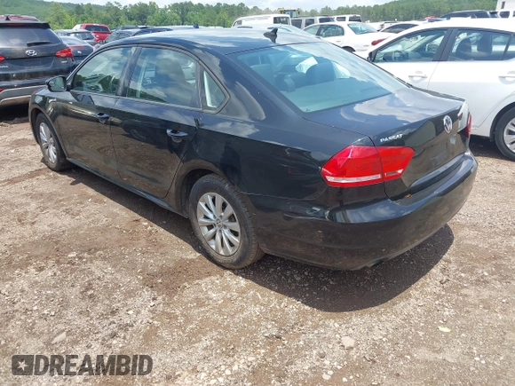 2014 Volkswagen Passat S with VIN 1VWAT7A38EC106972, listed as a IAAI auction lot 42549123 with 166,562 mi miles and . Bid and sale history available at DreamBid. Image 3.