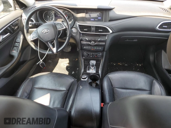 2018 Infiniti QX30 Premium with VIN SJKCH5CR1JA059399, listed as a Copart auction lot 59188895 with 122,008 mi miles and Salvage title. Bid and sale history available at DreamBid. Image 8.