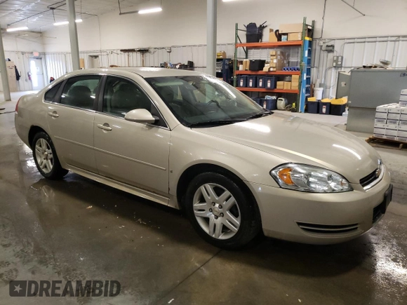 2011 Chevrolet Impala LT Fleet with VIN 2G1WG5EK1B1303415, listed as a Copart auction lot 58963575 with 175,301 mi miles and Salvage title. Bid and sale history available at DreamBid. Image 4.