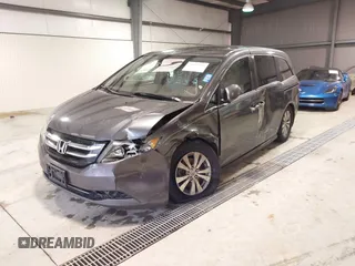 2015 Honda Odyssey EX-L with VIN 5FNRL5H65FB126479, listed as a IAAI auction lot 38993955 with 196,199 mi miles and . Bid and sale history available at carsss.com. Image 19.