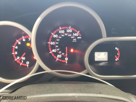 2010 Toyota Matrix S with VIN 2T1KE4EE0AC033769, listed as a Copart auction lot 42681255 with 199,360 mi miles and Salvage Title. Bid and sale history available at carsss.com. Image 9.