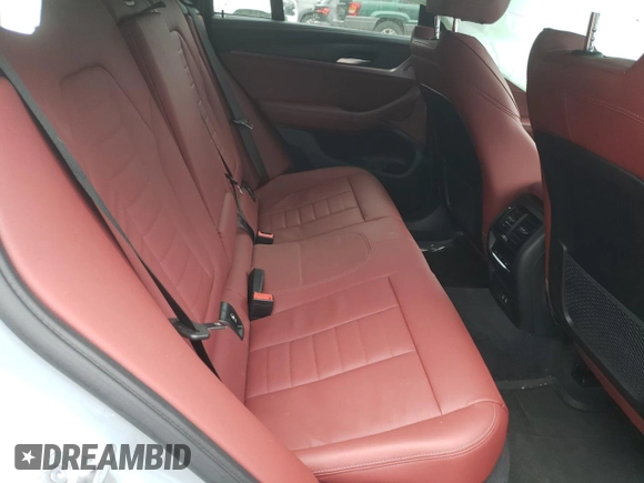 2022 BMW X4 M40i with VIN 5UX43DT07N9K16019, listed as a Copart auction lot 58804973 with 0 mi miles. Bid and sale history available at carsss.com. Image 11.