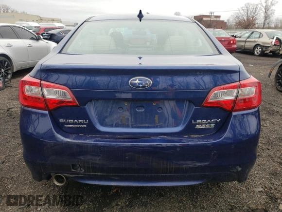 2017 Subaru Legacy Limited with VIN 4S3BNAN64H3010943, listed as a Copart auction lot 44102663 with 82,374 mi miles. Bid and sale history available at carsss.com. Image 6.